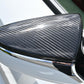 Lems Dry carbon door mirror cover for after model change, set of left and right